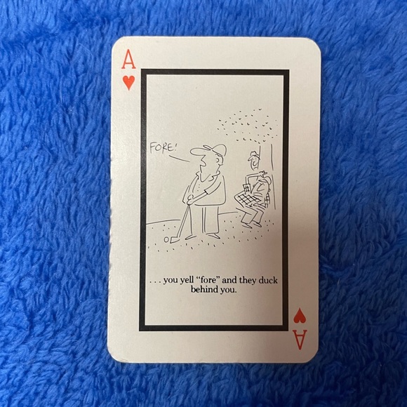 1988 Ivory Tower Publishing Playing Cards - Joking about Golf. - Picture 3 of 5